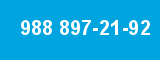 988 897-21-92 988 897-21-92